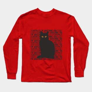 Black Cat Long Sleeve T-Shirt